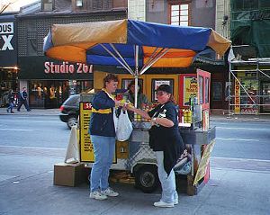 Hotdog stand